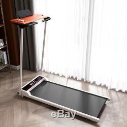 Electric Treadmill Running Machine Motorized Foldable Portable with Pad Holder