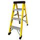 Electricians Heavy Duty Grp En131 Fibreglass Step Ladder 30000v 4-10 Tread