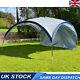 Event Shelter Gazebo Dome Camping Festival 4x4m Strong Metal Frame Inc Curtain