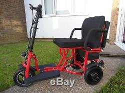 Ex Demo Ezy Fold Maxi 3 Wheel Mobility Scooter Lightweight Strong Portable