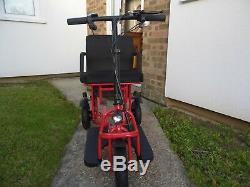 Ex Demo Ezy Fold Maxi 3 Wheel Mobility Scooter Lightweight Strong Portable