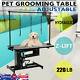 Extra Large Hydraulic Pet Dog Grooming Table With H Bar Arm 3 Leash Heavy Duty