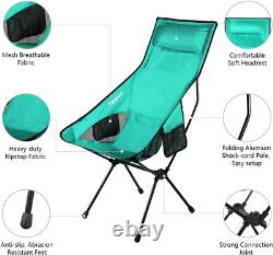 FBSPORT Folding Camping Chairs, Lightweight Heavy Duty Camping Chairs, Portable