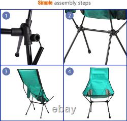 FBSPORT Folding Camping Chairs, Lightweight Heavy Duty Camping Chairs, Portable
