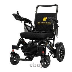 FOLD & TRAVEL Portable Heavy Duty Folding Electric Power Wheelchair for Adults