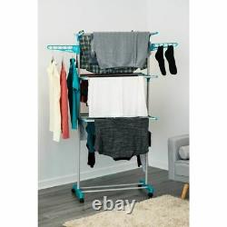 Foldable Extra Large 3 Tier Indoor Outdoor Clothes Airer Laundry Dryer Rack New