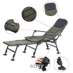 Folding Camping Chair Lightweight Outdoor Adjustable Reclining Lounge Chair