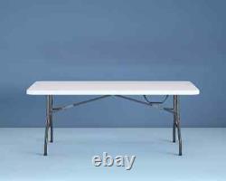 Folding Heavy Duty Trestle Table Picnic BBQ Party Camping Stall Garden 6ft