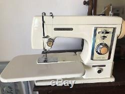 Frister & Rossmann 503 Vintage Heavy Duty Zigzag Sewing Machine & Manual