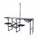 Gci Portable Folding Cooking Station Kitchen Steel Frame Outdoor Camping Storage