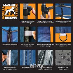 GORILLA GAZEBO Pop Up 3x3m EXPANDABLE MODULAR DESIGN Waterproof Heavy Duty