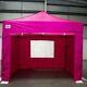 Gala Tent Pop 32mm Pink Commercial Gazebo 3 X 3 Easy Up Pop Up With Sides