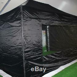 Gala Tent Pop 40mm Black Commercial Gazebo 3 x 4.5 Easy Up Pop Up With Sides