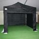 Gala Tent Pop 50mm Black Commercial Gazebo 3 X 3 Easy Up Pop Up With Sides