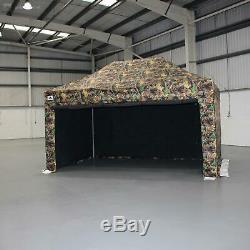 Gala Tent Pop 50mm Leaftree Commercial Gazebo 3 x 4.5 Easy Up Pop Up With Sides