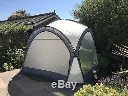 Garden Gazebo Dome Shelter Party Tent 4 Mesh Walls 2 Sun Shade Walls Huge Size
