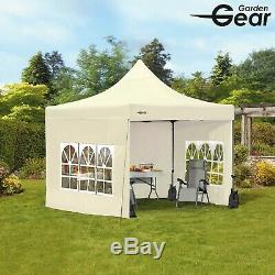 Garden Gear Heavy Duty Pop Up Gazebo Waterproof Canopy 3x3m Party Tent Marquee