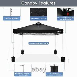 Gazebo 3×3m Waterproof withSides Marquee Heavy Duty Tent Garden Party withSandbags A