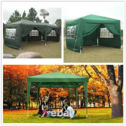 Gazebo 3×6M/3x3M Heavy Duty Marquee Market Party Garden Canopy Pop Up Tent Patio