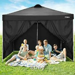Gazebo 3x3m Waterproof Pop up Marquee Outdoor Event Shelter Party Tent With4 Sides