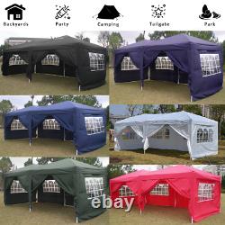 Gazebo 3x6M Heavy Duty Pop Up Marquee Waterproof Garden Party Patio Tent Canopy