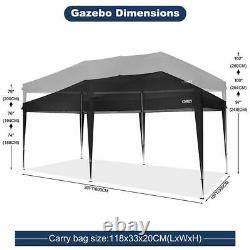 Gazebo Commercial Grade Heavy Duty Marque Market Stall Fold Pop Up Tent 3 X 6 M