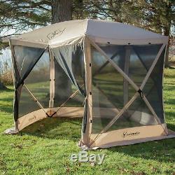 Gazelle Tents 25500 G5 Pop-Up Portable 5-Sided Hub Gazebo/Screen Tent Easy In
