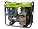 Heavy Duty Diesel Generator 5000w 2x 230v 1x 12vdc Generator 5kw Portable