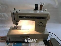 HEAVY DUTY KENMORE SEWING MACHINE Free Arm 158-13410 Manual + Extra Accessories