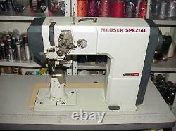 HEAVY DUTY MAUSER 591 ROLLER FOOT Sewing Machine with Servo and Positioner
