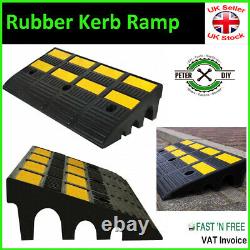 HEAVY DUTY Rubber KERB RAMPS Access Ramp Threshold Mobility Wheelchair 600mm