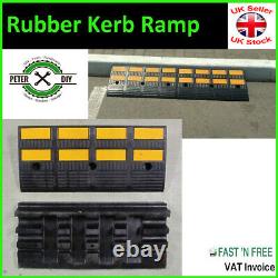 HEAVY DUTY Rubber KERB RAMPS Access Ramp Threshold Mobility Wheelchair 600mm