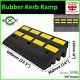 Heavy Duty Rubber Kerb Ramps Access Ramp Threshold Mobility Wheelchair 600x150mm
