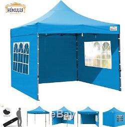 HERCULES GAZEBO COMMERCIAL GRADE POP UP PARTY BBQ MARQUEE TENT 3x3 HEAVY DUTY