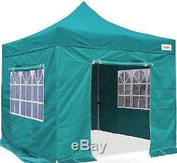 HERCULES GAZEBO COMMERCIAL GRADE POP UP TENT 3mx3m UPGRADED SIDES