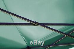 HERCULES GAZEBO HEAVY DUTY GREEN COMMERCIAL GRADE POP UP TENT MARQUEE 3m x 3m