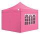 Hercules Gazebo Heavy Duty Pink Commercial Grade Pop Up Tent Marquee 3m X 3m