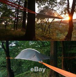 HQ Multi-person hammock Triangle hanging tree tent Portable tree house Air tent