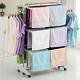 Hanger Drying Rack Clothes Laundry Folding Dryer Indoor Stainless Steel Large