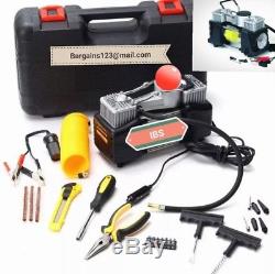 Heavy Duty12v Portable Twin cylinder air Compressor-150psi-85LPM with LED light