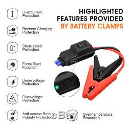 Heavy Duty 2000A Car Boat Jump Starter USB Power Battery Bank Charger Booster UK