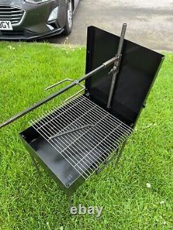 Heavy Duty 2mm Thick steel Portable Charcoal BBQ / Easy Camping
