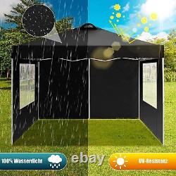Heavy Duty 3x3M/3x6M Gazebo Waterproof Garden Party Tent Marquee Canopy WithSides
