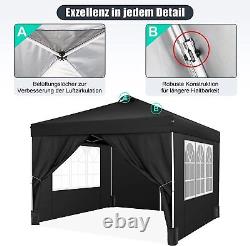 Heavy Duty 3x3M/3x6M Gazebo Waterproof Garden Party Tent Marquee Canopy WithSides