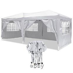 Heavy Duty 3x3m Gazebo Marquee Canopy Waterproof Pop Up Garden Patio Party Tent