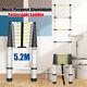 Heavy Duty 5.2m Multi-purpose Aluminium Telescopic Loft Ladder Folding Ladders