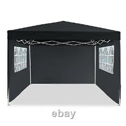 Heavy Duty Canopy 3x3/6M Gazebo Waterproof Marquee Garden Patio Party Tent Sides
