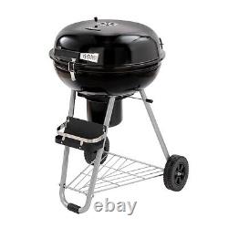 Heavy Duty Charcoal Grill Round Kettle Black Barbecue BBQ With Warming Rack 21 NEW