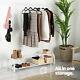 Heavy Duty Clothes Rail Rack Garment Hanging Display Stand Shoe Storage Shelves