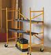 Heavy Duty Diy Portable Scaffold Tower Ladder 1 Person Assembly Limited Stock